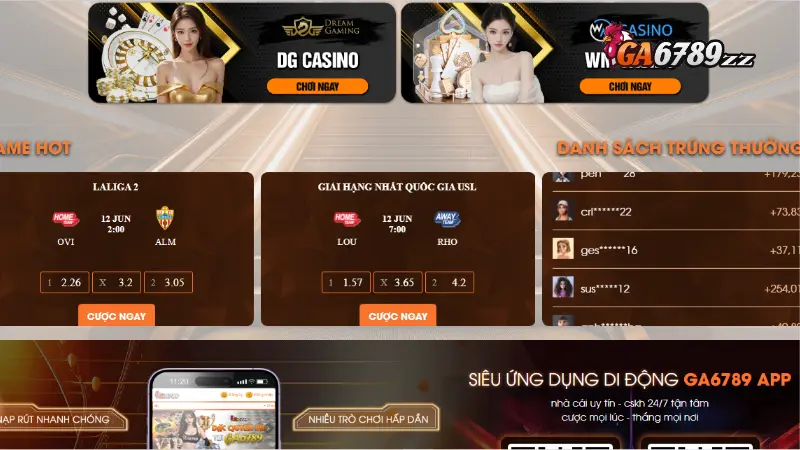 Những phương thức rút tiền Ga6789 hỗ trợ