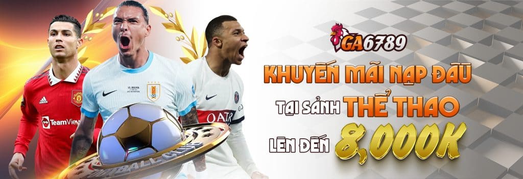 Khuyến mãi nạp đầu tại GA6789